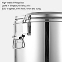 Bình giữ nhiệt cao cấp dung tích 80 lít, chất liệu inox 304, có vòi rót, thời gian giữ nhiệt đến 24 giờ, chuyên dùng cho cửa hàng và nhà hàng, bảo hành 1 năm