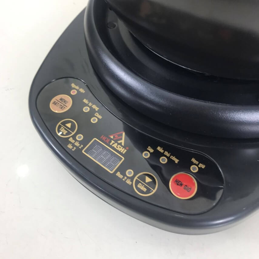 Ấm sắc thuốc cao cấp Holtashi HL-138 dung tích 4,5 lít, chất liệu gốm chịu nhiệt, công suất 500w, bảo hành 2 năm