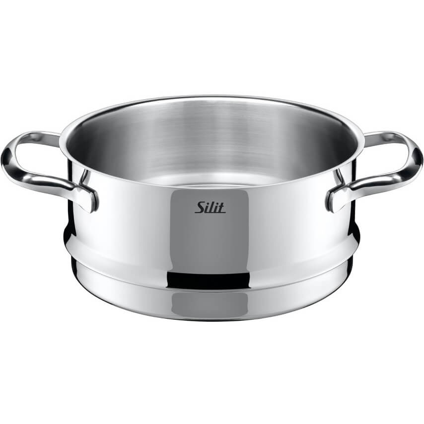 Bộ nồi Silit Diamant 7 món (Đức), chất liệu thép 18/10, đáy 3 lớp, nắp kính, bảo hành 5 năm