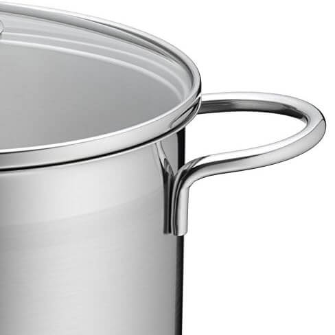 Bộ nồi Silit Diamant 7 món (Đức), chất liệu thép 18/10, đáy 3 lớp, nắp kính, bảo hành 5 năm