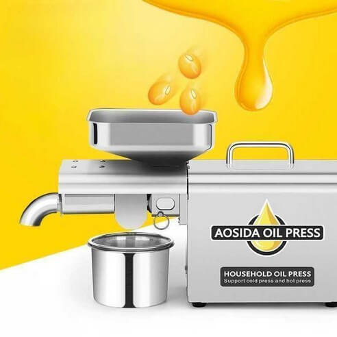 Máy ép dầu gia đình ATMAX AT-888A, công suất 500w-1000w, ép 3 đến 5kg/h, bảo hành 2 năm