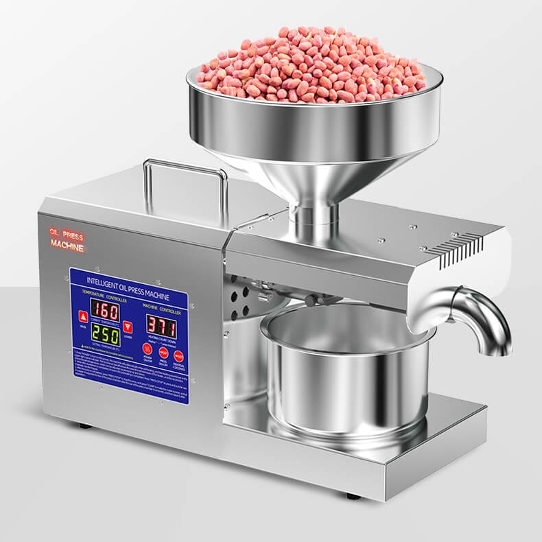 Máy ép dầu công nghiệp ATMAX AT-K39, công suất 1350w, ép 6 đến 9 kg mỗi giờ, bảo hành 2 năm