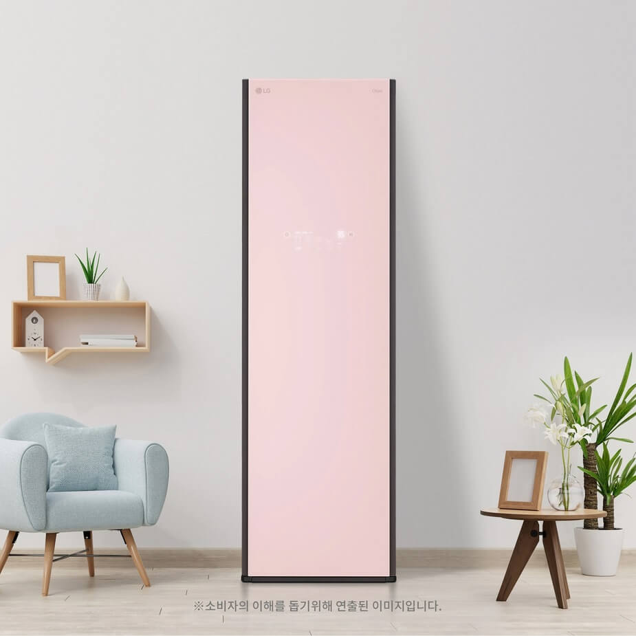 Tủ hấp giặt sấy LG Styler S5PBP, công nghệ Dual TrueSteam , màu hồng, bảo hành 1 năm