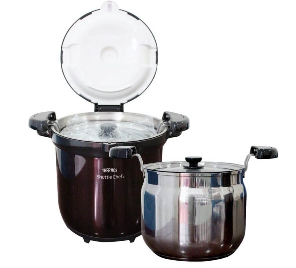 Nồi ủ Thermos KBG-4500 (Nhật), dung tích 4500ml, nồi inox dùng được trên bếp từ, giữ ấm 6 đến 8 giờ, bảo hành 1 năm