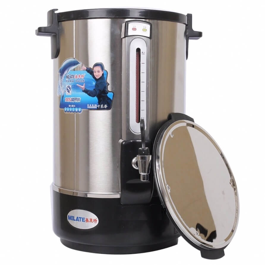 Bình đun nước nóng Milate dung tích 10 lít, chất liệu inox, điều chỉnh nhiệt độ, bảo hành 1 năm