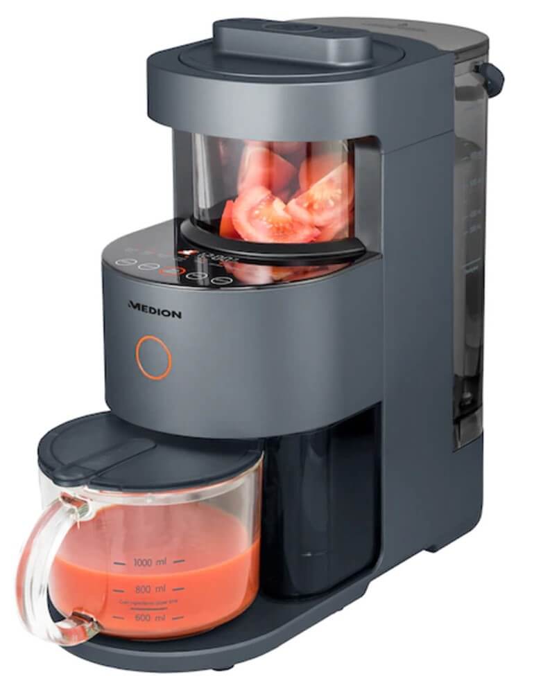 Máy làm sữa hạt Medion MD 19725 (Đức), tự động vệ sinh, không ồn khi hoạt động, bảo hành 1 năm