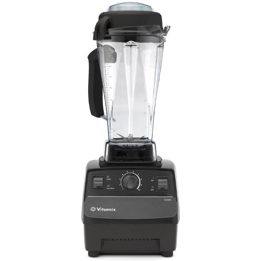 Máy xay sinh tố Vitamix 5200, công suất 1350w (120v), cối nhựa dung tích 2 lít, bảo hành 5 năm