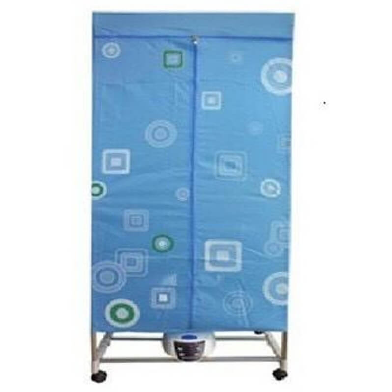 Tủ sấy quần áo Holtashi, inox 2 tầng, sấy 15 kg, điều khiển từ xa, bảo hành 2 năm