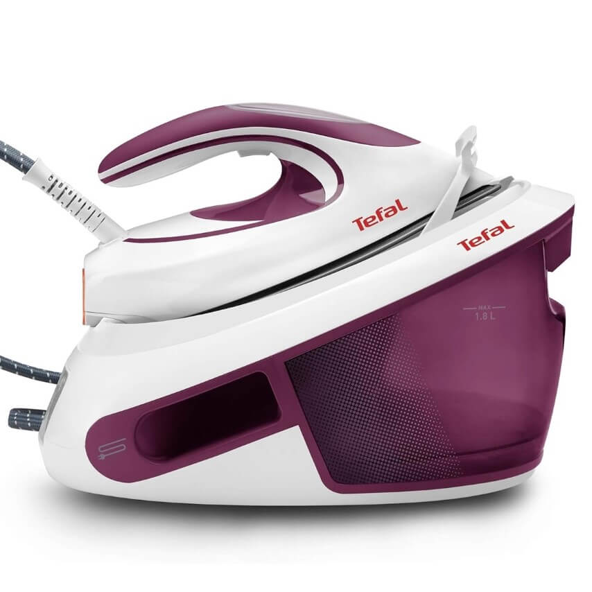 Bàn là chuyên dụng Tefal SV8054, sản xuất tại Pháp, công suất 2830 w, dung tích 1800 ml, áp suất 6,5 bar, bảo hành 2 năm