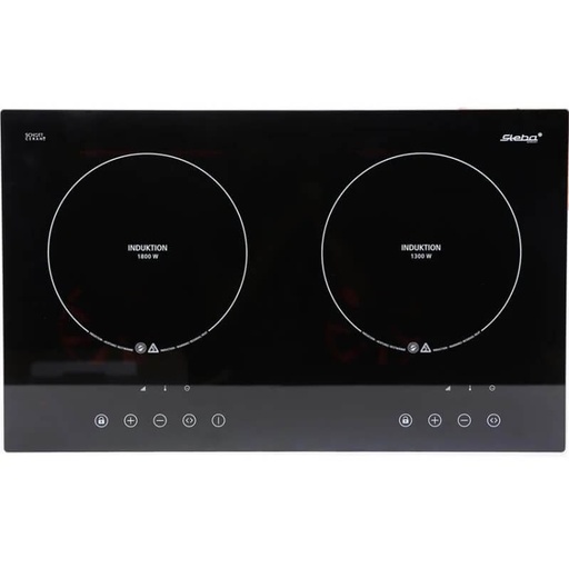 Bếp từ Steba IK300 (Đức), 2 mặt nấu công suất 3100w, mặt kính Schott Ceran, bảo hành 2 năm