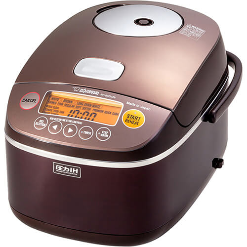Nồi cơm áp suất điện tử cao tần Zojirushi NP-BSQ18V-TA, lòng nồi dung tích 1,8 lít mạ Platinum, sản xuất tại Nhật Bản, bảo hành 1 năm