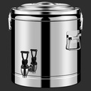 Bình giữ nhiệt inox có vòi dung tích lớn 30 lít, dùng cho cửa hàng và nhà hàng kinh doanh hay công ty