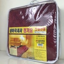 Đệm điện Sang-A STD-108 (Hàn Quốc), kích thước 180 cm x 150 cm, chất liệu nỉ nhung, bảo hành 12 tháng