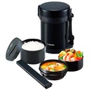 Hộp cơm giữ nhiệt 3 ngăn Zojirushi SL-GH18-BA (Nhật Bản), bảo hành 1 năm
